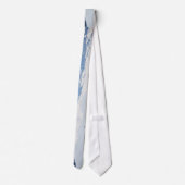 Cravate Orienté à chaînes, un homme glissant au-dessus (Dos)