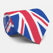 Cravate Original cross-stitch design Union Jack (Roulé)