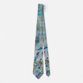 Cravate Original Moderne Un Design D'Art Abstrait (Devant)