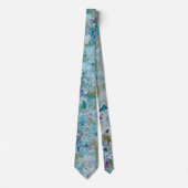 Cravate Original Moderne Un Design D'Art Abstrait (Devant)
