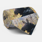 Cravate Orignaux heureux (Roulé)