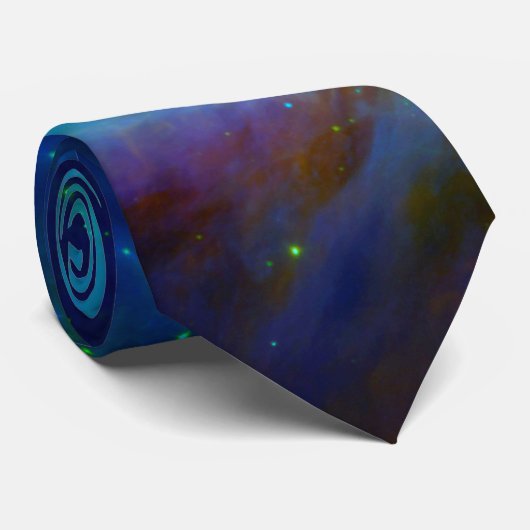 Cravate Orion Nebula cosmic galaxy space universe (Roulé)
