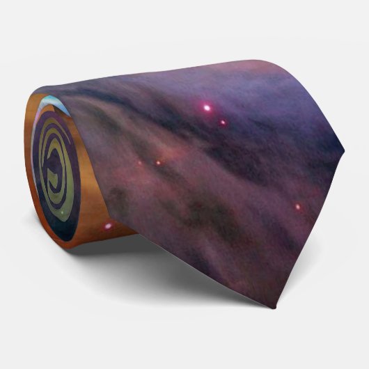 Cravate Orion Nebula Space Galaxy Necktie (Roulé)