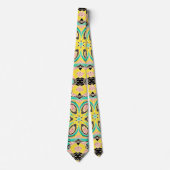 Cravate Ornement rétro (Devant)