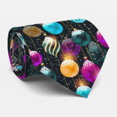 Cravate Ornements de vacances (Roulé)