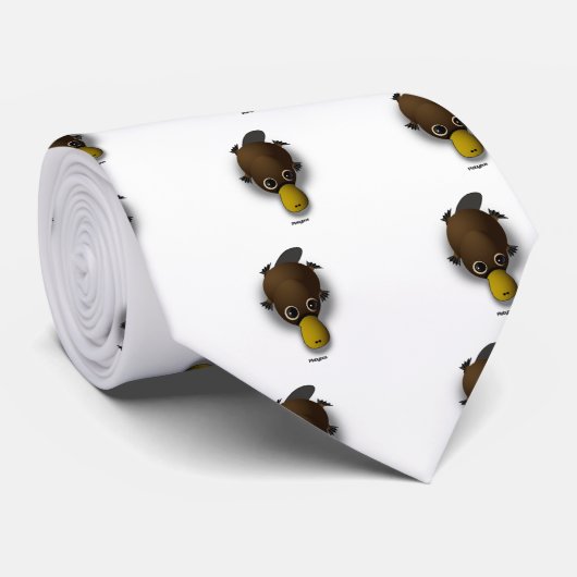 Cravate ornithorynque (Roulé)