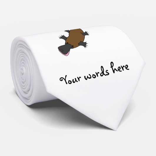 Cravate Ornithorynque (Roulé)