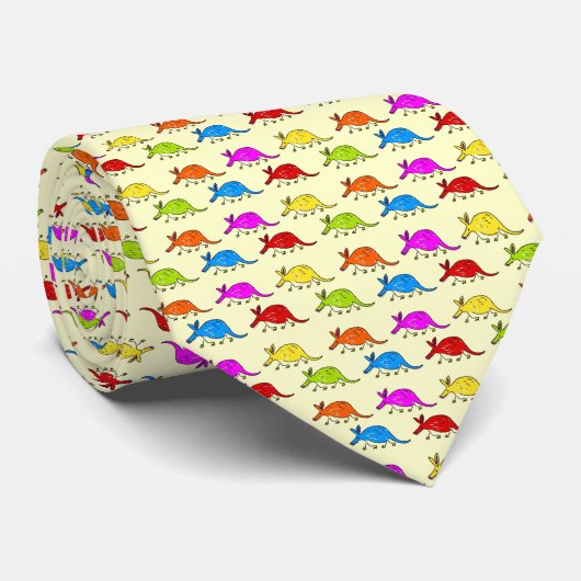 Cravate Oryctéropes (Roulé)