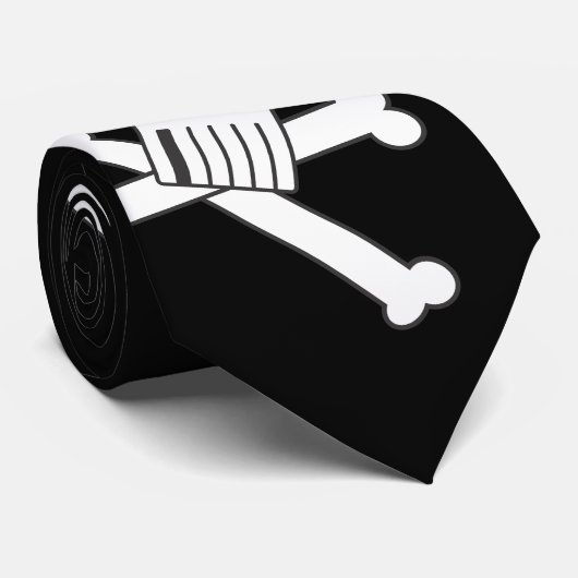 Cravate Os croisés (Roulé)