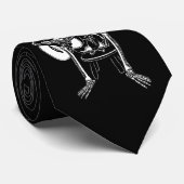 Cravate Os de musicien de rue (Roulé)