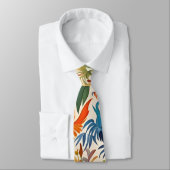 Cravate Otomi coloré Motif (Attaché)