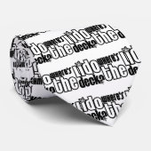 Cravate Où est la piscine découverte plate-forme ? (Roulé)