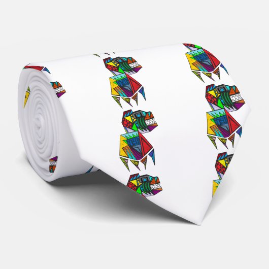 Cravate Ours avec tout (Roulé)