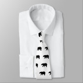 Cravate Ours blanc (Attaché)
