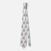 Cravate Ours bleu Teddy (Devant)