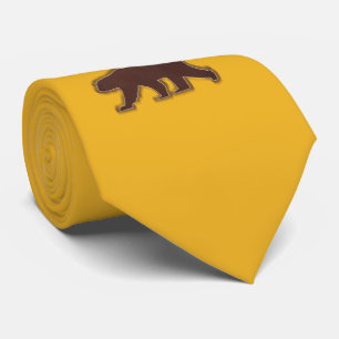 Cravate Ours Brown