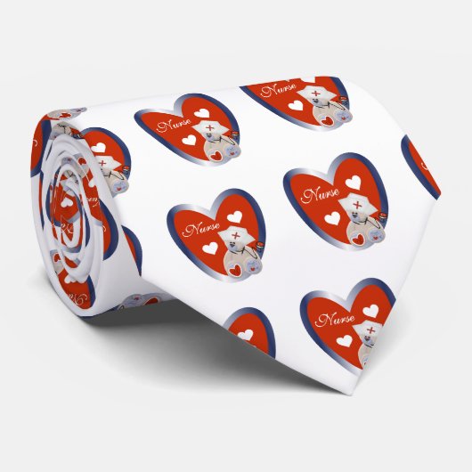 Cravate Ours d'infirmière avec le T-shirts et les cadeaux  (Roulé)
