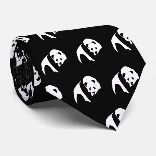 Cravate Ours panda (Roulé)