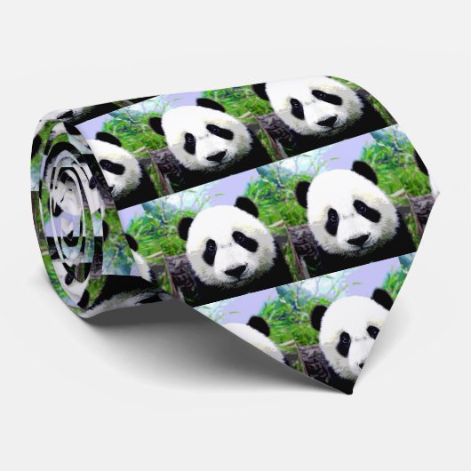 Cravate Ours Panda (Roulé)
