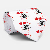 Cravate Ours Panda Kawaii Drôle Cadeaux Nommés Mignons (Roulé)