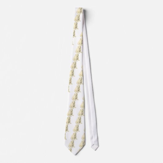 Cravate Ours polaire (Devant)