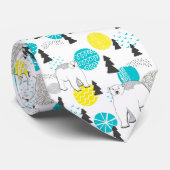 Cravate Ours polaire (Roulé)