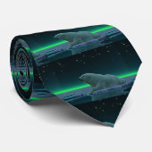 Cravate Ours polaire à bord de glace (Roulé)