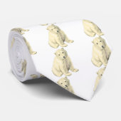 Cravate Ours polaire câlin (Roulé)