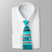 Cravate Outil en cuir Turquoise Tribal Navajo (Attaché)