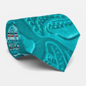 Cravate Outil en cuir Turquoise Tribal Navajo (Roulé)