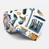 Cravate Outils de construction amusants (Roulé)