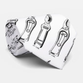 Cravate Outils de jardinage vintage Illustration Pruners W (Roulé)