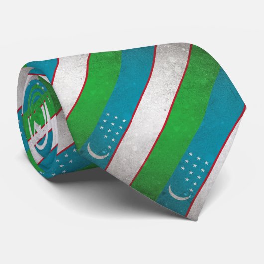 Cravate Ouzbékistan (Roulé)