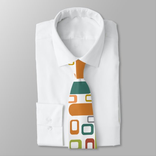 Cravate Ovales et cercles (Attaché)