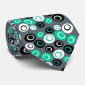 Cravate Ovales rétro personnalisable (Roulé)