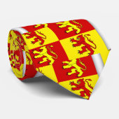 Cravate Owain Glyndwr, drapeau du Royaume-Uni (Roulé)
