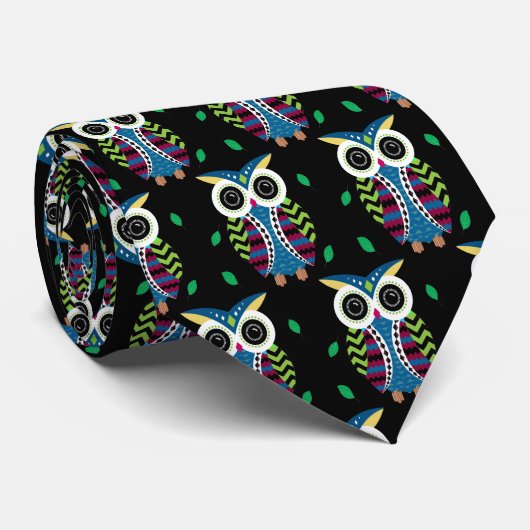 Cravate owl (Roulé)