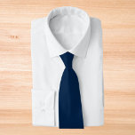 Cravate Oxford Blue Solid Color<br><div class="desc">Oxford Blue Solid Color</div>