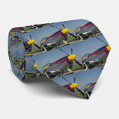Cravate P51 mustang, ogive/propulseur montrant l'art de (Roulé)