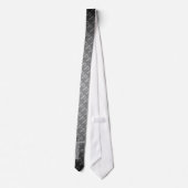 Cravate P - L'Alphabet Falck (Argent) (Dos)