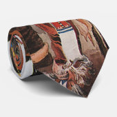 Cravate Pachtuwa-Chta, Arikara Warrior Portrait par Bodmer (Roulé)