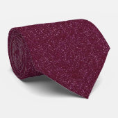 Cravate Paillettes cramoisies (Roulé)