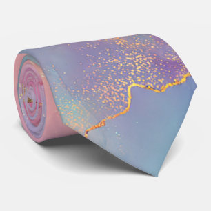 Cravate Paillettes scintillantes holographiques