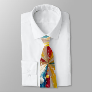 Cravate Paint Explosion necktie