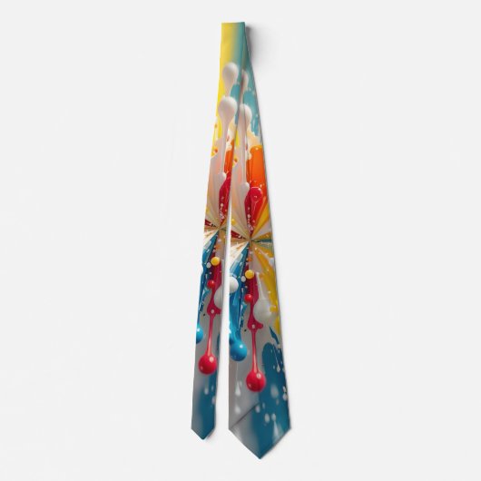 Cravate Paint Explosion necktie (Dos)