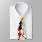 Cravate Paint Splatter (Attaché)
