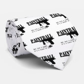 Cravate Paintball/état d'esprit (Roulé)