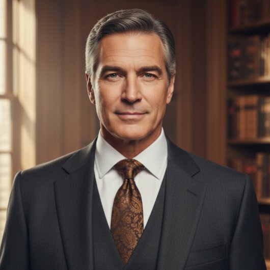 Cravate Paisley Brown Texture 