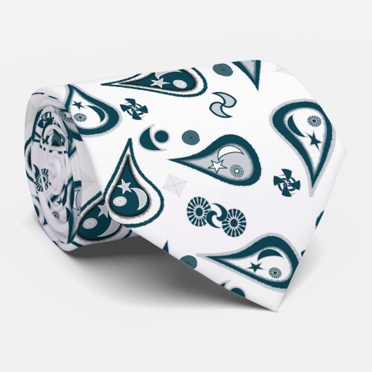 Cravate Paisley libre (Roulé)