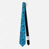 Cravate Paisley Turq 101 (Devant)
